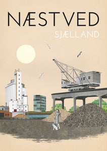 Næstved / 50x70 cm