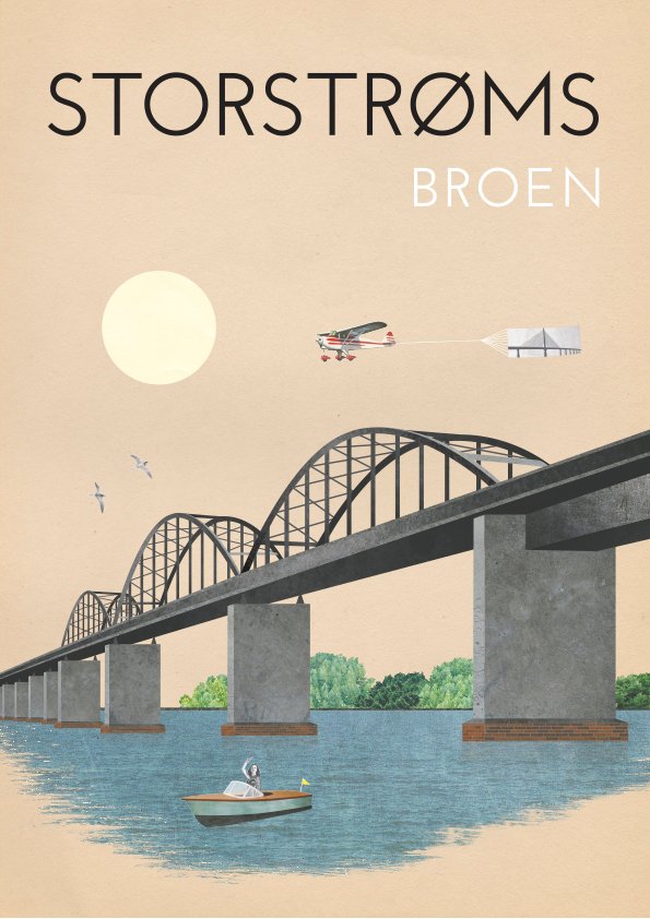 Storstrømsbroen /  30x42 cm