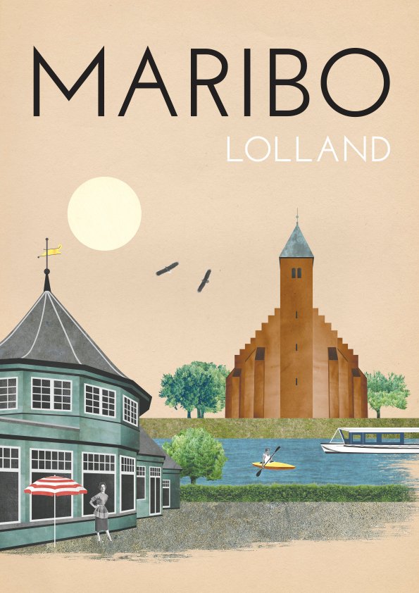 Maribo / 50x70 cm