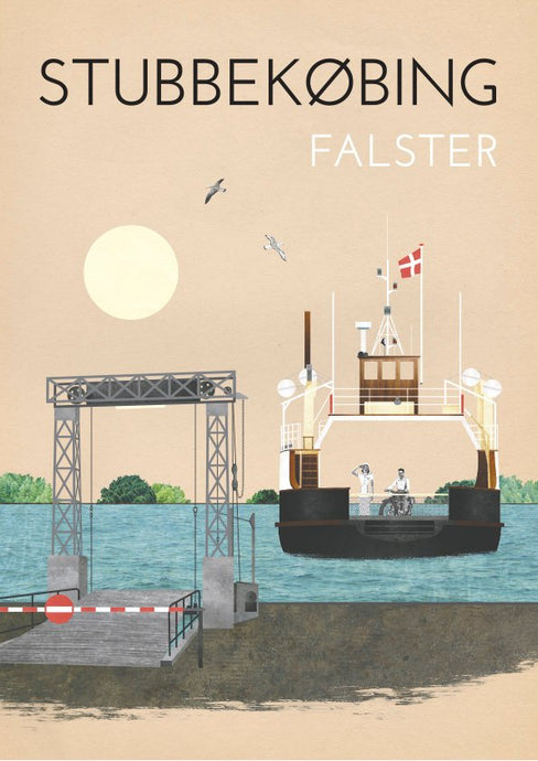 Stubbekøbing / 30x42 cm