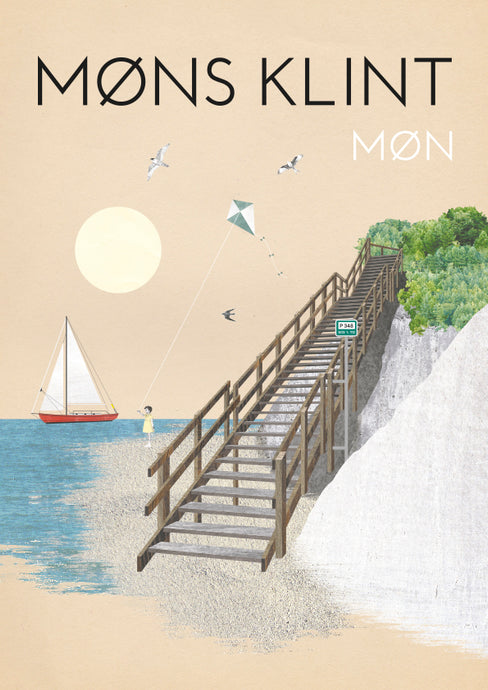 Møns Klint / 50x70 cm