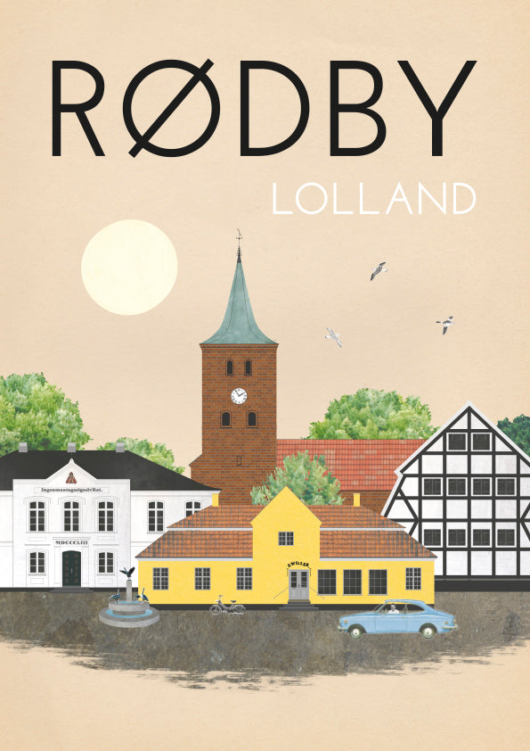 Rødby / 50x70 cm